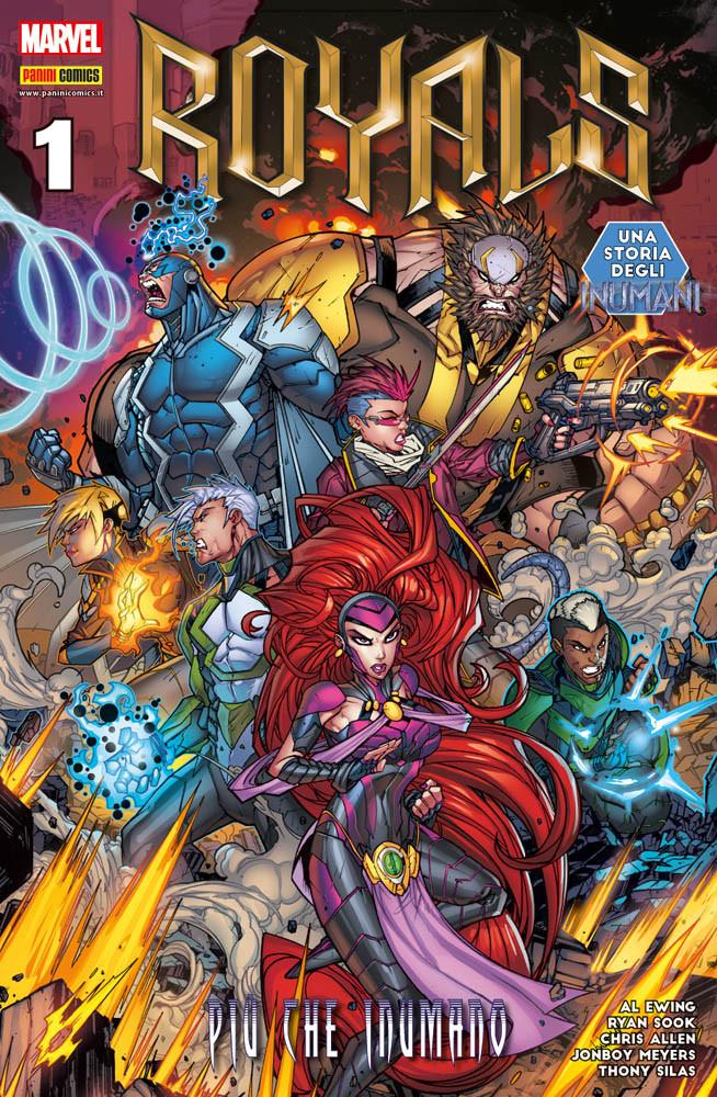 Royals - pi├╣ che inumano 1-PANINI COMICS- nuvolosofumetti.
