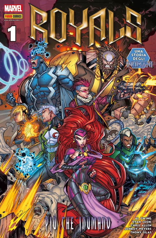 Royals - pi├╣ che inumano 1-PANINI COMICS- nuvolosofumetti.