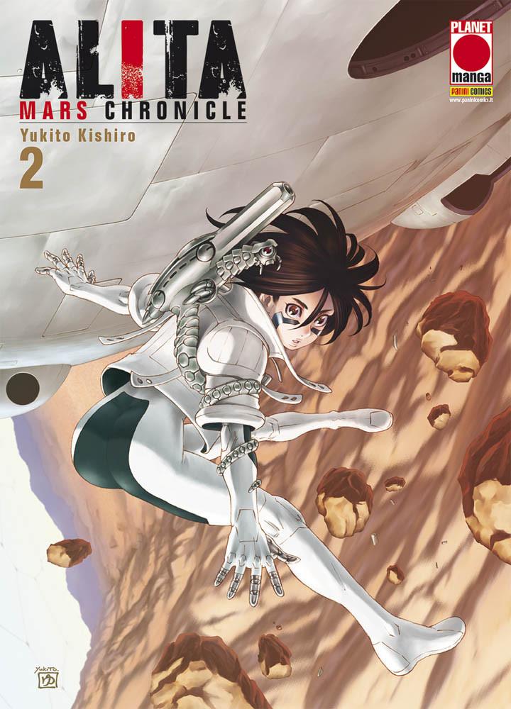 Alita Mars Chronicle 2-PANINI COMICS- nuvolosofumetti.