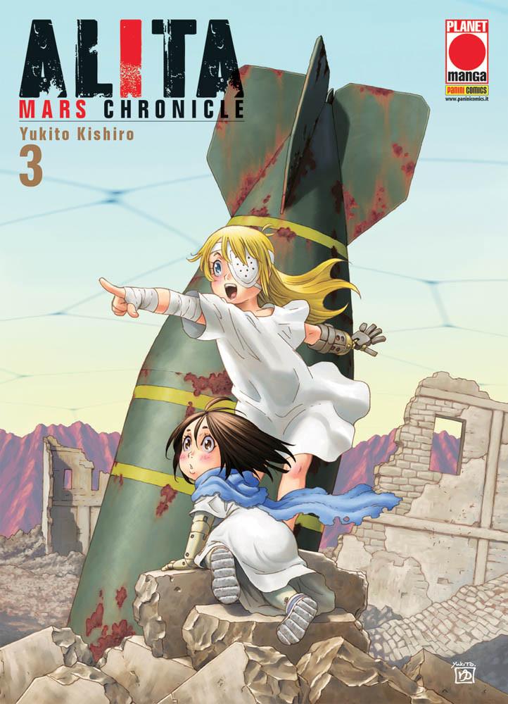 Alita Mars Chronicle 3-PANINI COMICS- nuvolosofumetti.