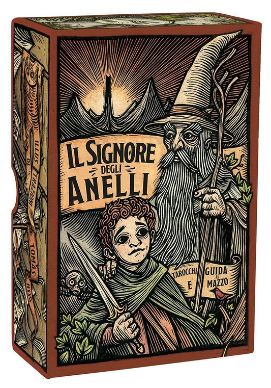 IL SIGNORE DEGLI ANELLI TAROCCHI E GUIDA AL MAZZO