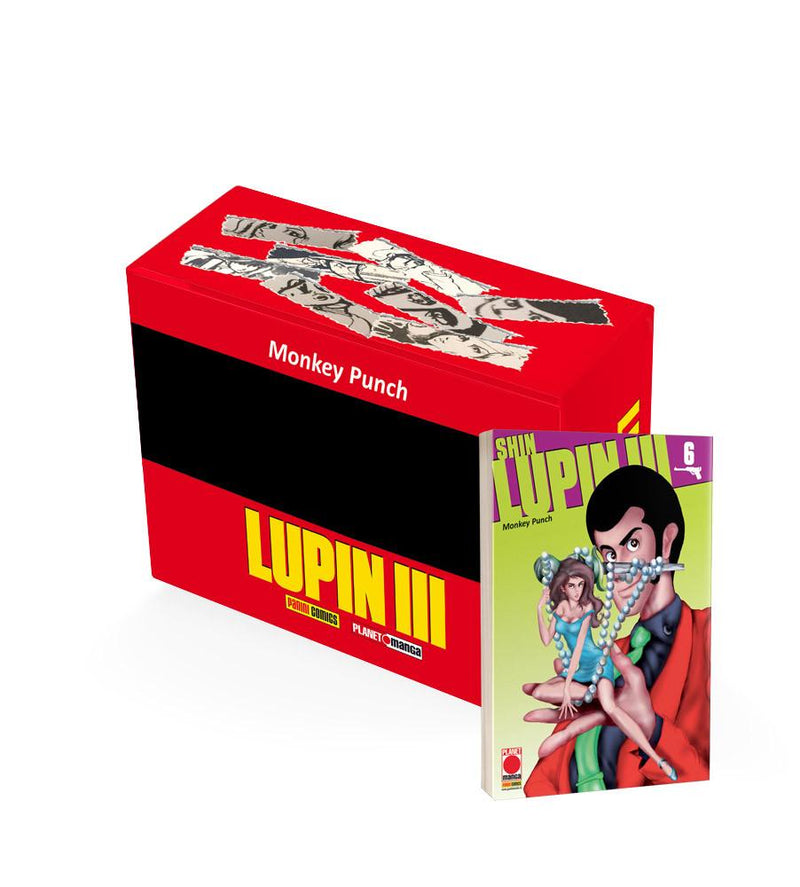 Shin Lupin III 6 CON Cofanetto 6-PANINI COMICS- nuvolosofumetti.