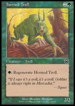 Troll Cornuto  MASCHERE DI MERCADIA 1251-Wizard of the Coast- nuvolosofumetti.