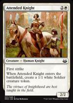 Attended Knight - Cavaliera Scortata  Modern Masters carte singole 2001-Wizard of the Coast- nuvolosofumetti.
