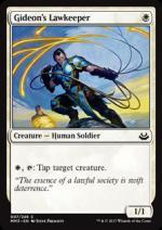 Gideon's Lawkeeper - Disciplinato di Gideon  Modern Masters carte singole 2007-Wizard of the Coast- nuvolosofumetti.