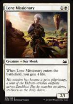 Lone Missionary - Missionario Solitario foil  Modern Masters carte singole 2274-Wizard of the Coast- nuvolosofumetti.