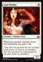 Soul Warden - Guardiano dell'Anima foil  Modern Masters carte singole 2277-Wizard of the Coast- nuvolosofumetti.