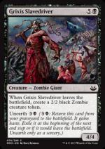 Grixis Slavedriver - Negriero di Grixis  Modern Masters carte singole 2074-Wizard of the Coast- nuvolosofumetti.
