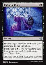 Unburial Rites - Rituali di Esumazione  Modern Masters carte singole 2085-Wizard of the Coast- nuvolosofumetti.