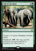 Call of the Herd - Richiamo del Branco  Modern Masters carte singole 2121-Wizard of the Coast- nuvolosofumetti.