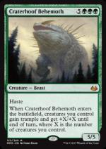 Craterhoof Behemoth - Behemoth dagli Zoccoli Craterici  Modern Masters carte singole 2122-Wizard of the Coast- nuvolosofumetti.
