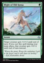 Might of Old Krosa - Potenza della Vecchia Krosa  Modern Masters carte singole 2130-Wizard of the Coast- nuvolosofumetti.