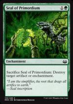 Seal of Primordium - Sigillo dei Primordi  Modern Masters carte singole 2135-Wizard of the Coast- nuvolosofumetti.
