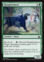 Slaughterhorn - Corno del Massacro  Modern Masters carte singole 2136-Wizard of the Coast- nuvolosofumetti.