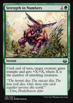 Strength in Numbers - Forza nel Numero  Modern Masters carte singole 2138-Wizard of the Coast- nuvolosofumetti.