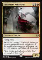 Falkenrath Aristocrat - Aristocratica Falkenrath  Modern Masters carte singole 2163-Wizard of the Coast- nuvolosofumetti.