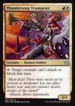 Thundersong Trumpeter - Trombettiere Rombosuono foil  Modern Masters carte singole 2312-Wizard of the Coast- nuvolosofumetti.