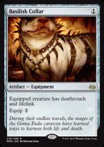 Basilisk Collar - Collare del Basilisco  Modern Masters carte singole 2216-Wizard of the Coast- nuvolosofumetti.