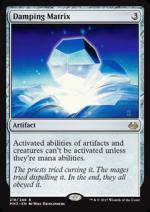 Damping Matrix - Matrice Smorzante  Modern Masters carte singole 2218-Wizard of the Coast- nuvolosofumetti.