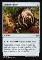 Golgari Signet - Sigillo Golgari  Modern Masters carte singole 2220-Wizard of the Coast- nuvolosofumetti.