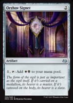 Orzhov Signet - Sigillo Orzhov  Modern Masters carte singole 2224-Wizard of the Coast- nuvolosofumetti.