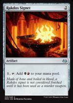 Rakdos Signet - Sigillo Rakdos foil  Modern Masters carte singole 2314-Wizard of the Coast- nuvolosofumetti.