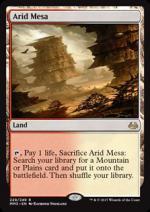 Arid Mesa - Mesa Arida  Modern Masters carte singole 2229-Wizard of the Coast- nuvolosofumetti.