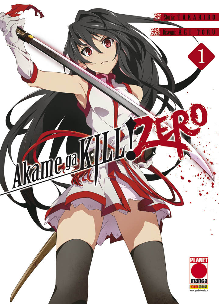 Akame ga Kill zero serie completa dal n 1 al n. 10 - Panini Comics, COMPLETE E SEQUENZE, nuvolosofumetti,