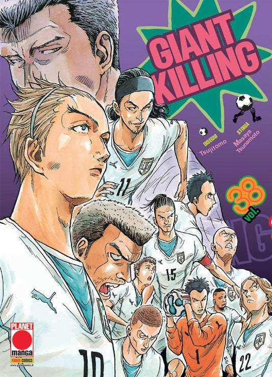 GIANT KILLING 38-PANINI COMICS- nuvolosofumetti.