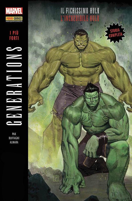 GENERATIONS - I più forti e il fichissimo Hulk 1-PANINI COMICS- nuvolosofumetti.