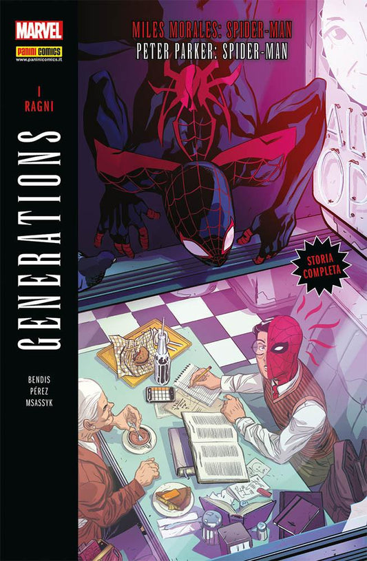 GENERATIONS - SPIDER-MAN E SPIDER-MAN I RAGNI-PANINI COMICS- nuvolosofumetti.