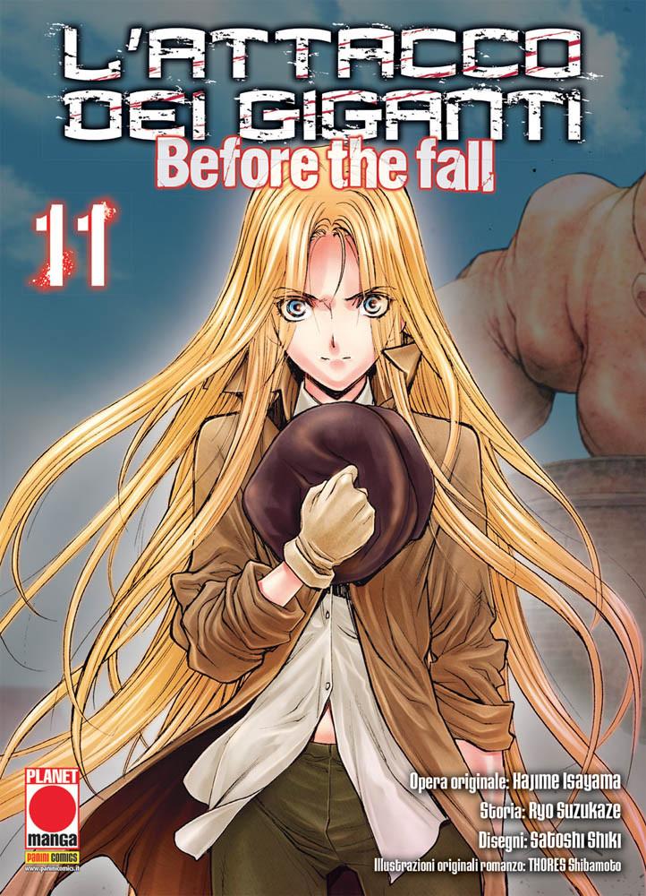 L'attacco dei giganti before the fall manga 13-PANINI COMICS- nuvolosofumetti.