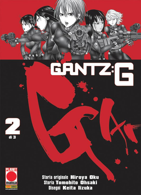 GANTZ G 2-PANINI COMICS- nuvolosofumetti.