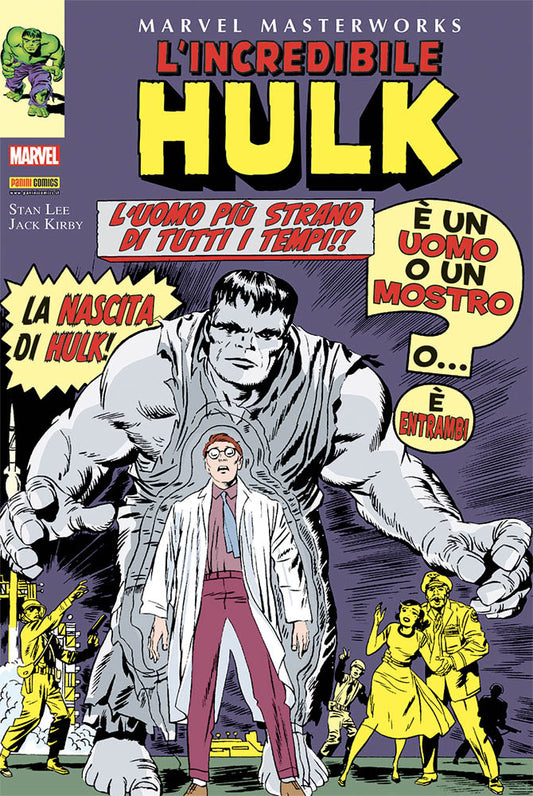 MARVEL MASTERWORKS L'INCREDIBILE HULK 1-Panini Comics- nuvolosofumetti.