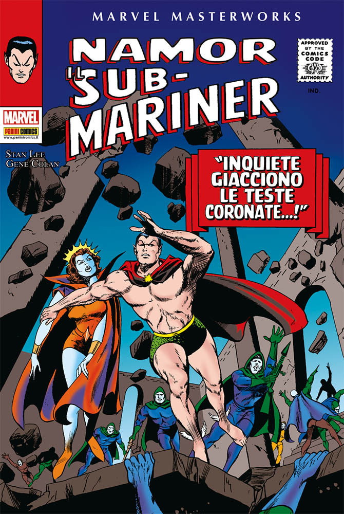 Marvel Masterworks NAMOR IL SUB-MARINER 1 1-PANINI COMICS- nuvolosofumetti.