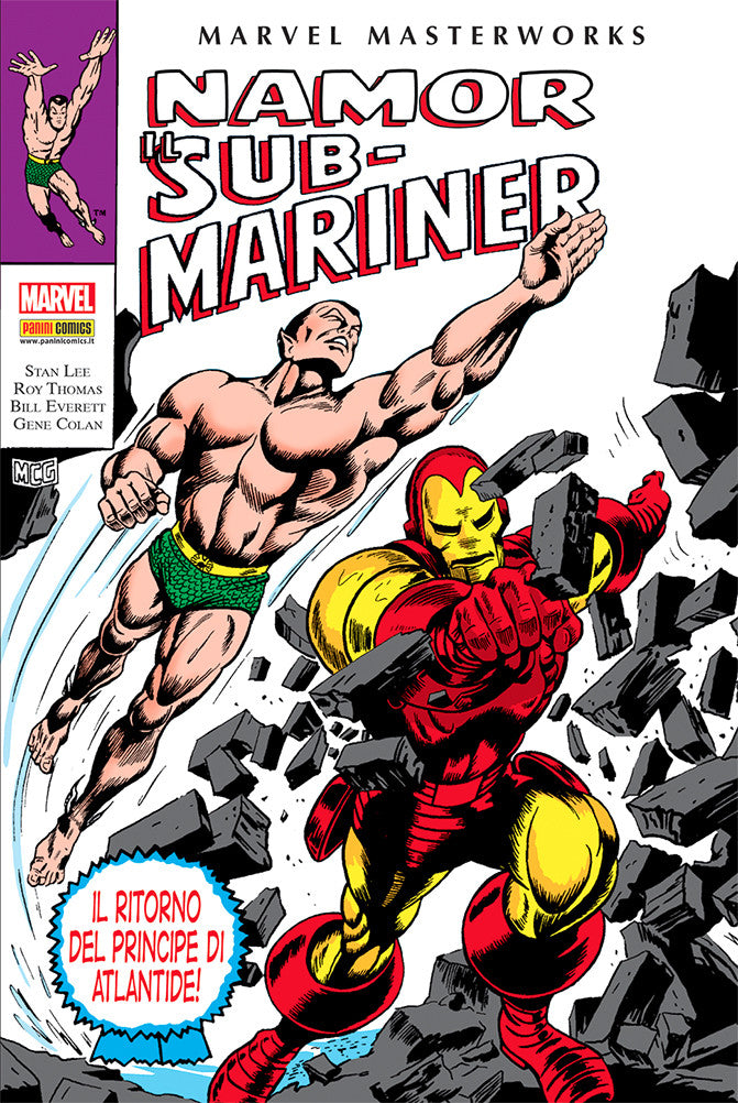 Marvel Masterworks NAMOR IL SUB-MARINER 2-PANINI COMICS- nuvolosofumetti.