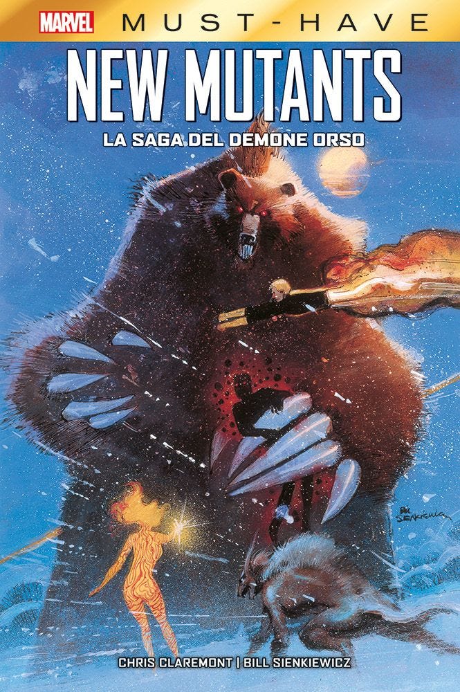 Marvel must have  NEW MUTANTS LA SAGA DEL DEMONE ORSO
