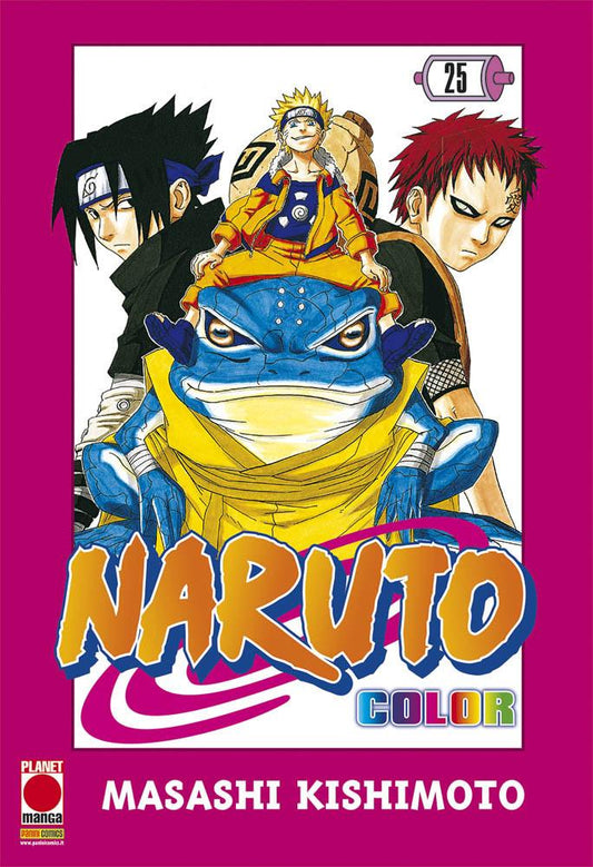 Naruto color 25-PANINI COMICS- nuvolosofumetti.