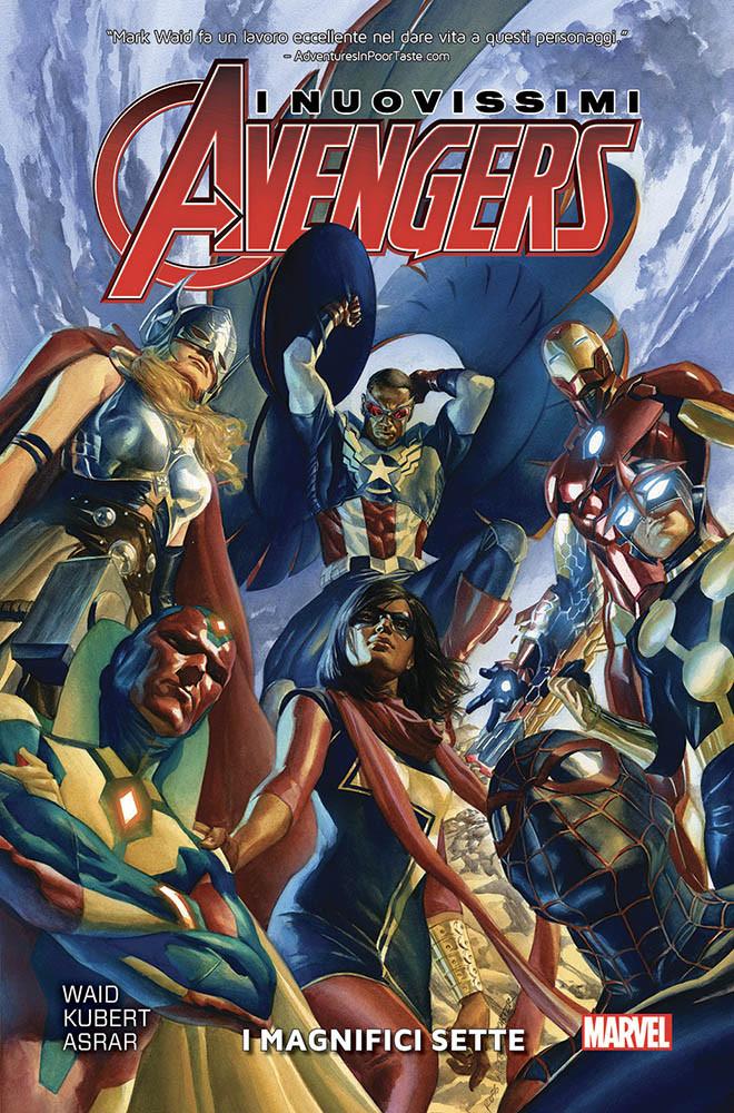 NUOVISSIMI AVENGERS VOLUME - I MAGNIFICI SETTE 1-PANINI COMICS- nuvolosofumetti.