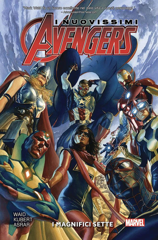 NUOVISSIMI AVENGERS VOLUME - I MAGNIFICI SETTE 1-PANINI COMICS- nuvolosofumetti.