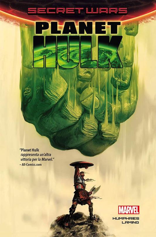SECRET WARS PLANET HULK-PANINI COMICS- nuvolosofumetti.