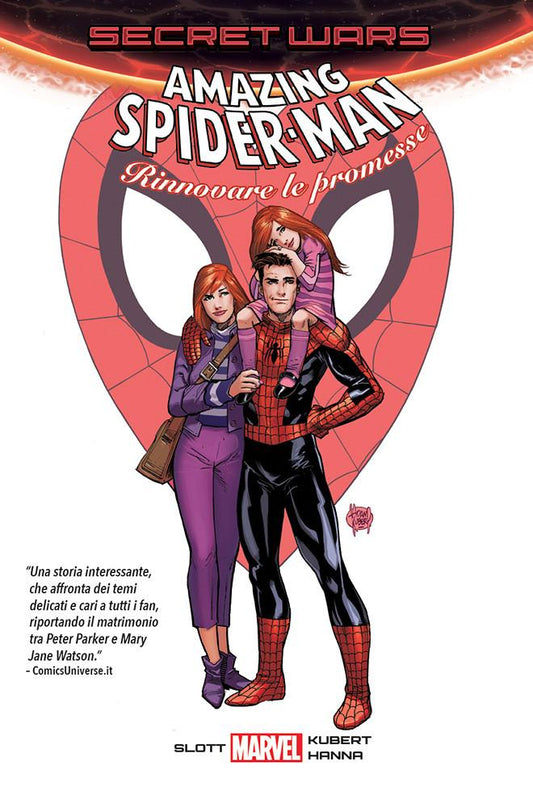 SECRET WARS AMAZING SPIDER-MAN RINNOVARE LE PROMESSE-PANINI COMICS- nuvolosofumetti.