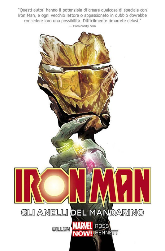 IRON MAN VOLUME 5 GLI ANELLI DEL MANDARINO                                                           5-PANINI COMICS- nuvolosofumetti.