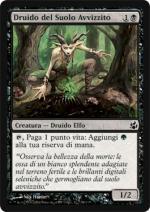 Druido del Suolo Avvizzito  Aurora 59-Wizard of the Coast- nuvolosofumetti.