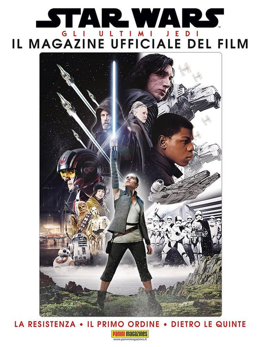 STAR WARS GLI ULTIMI JEDI MOVIE MAGAZINE-Panini Comics- nuvolosofumetti.