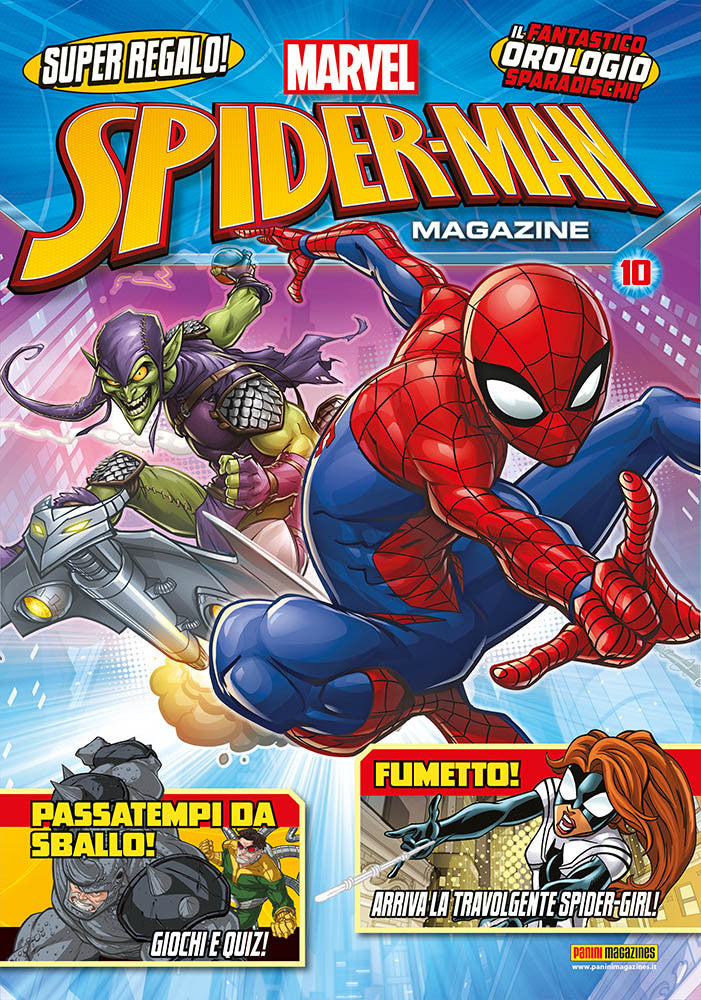 Spider-Man magazine 10-PANINI COMICS- nuvolosofumetti.