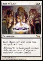 Regola della Legge foil  MIRRODIN 380-Wizard of the Coast- nuvolosofumetti.