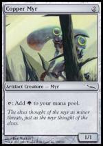 Myr di rame  MIRRODIN 158-Wizard of the Coast- nuvolosofumetti.