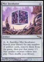 Incubatrice Myr foil  MIRRODIN 374-Wizard of the Coast- nuvolosofumetti.