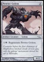 Golem di Peltro  MIRRODIN 227-Wizard of the Coast- nuvolosofumetti.